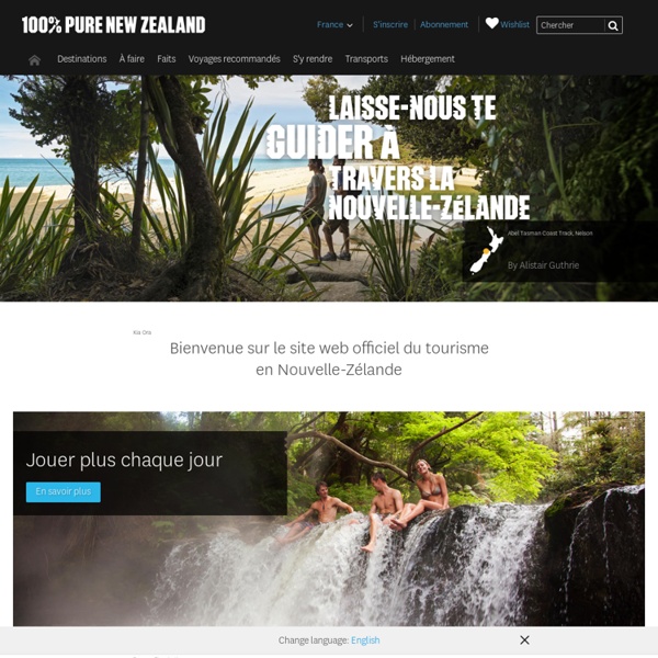 Official site for Tourism New Zealand