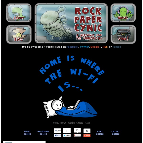 Rock, Paper, Cynic: a webcomic for the unimpressed