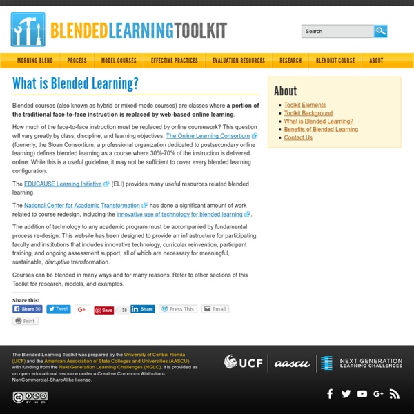 What is Blended Learning?