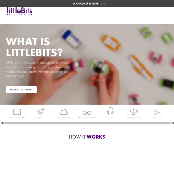 What is littleBits?