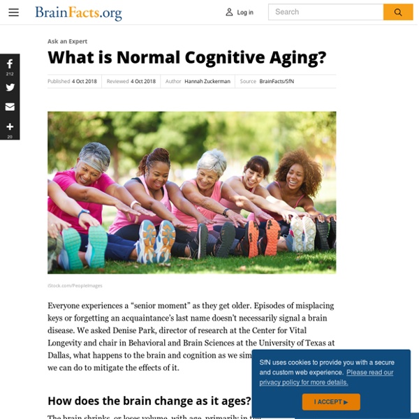 What is Normal Cognitive Aging?