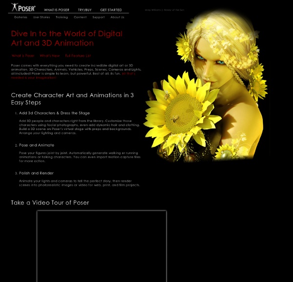 Poser - Complete 3D figure Design and Animation