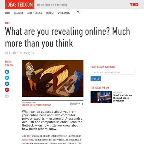 What are you revealing online? Much more than you think