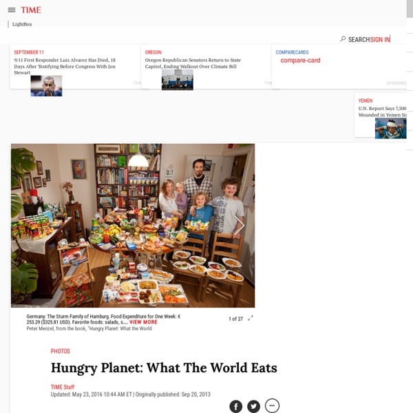 Hungry Planet: What The World Eats