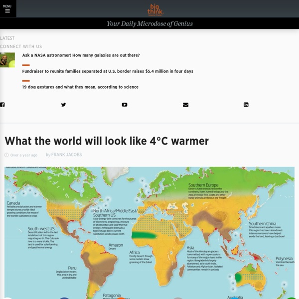 What the World Will Look Like 4°C Warmer