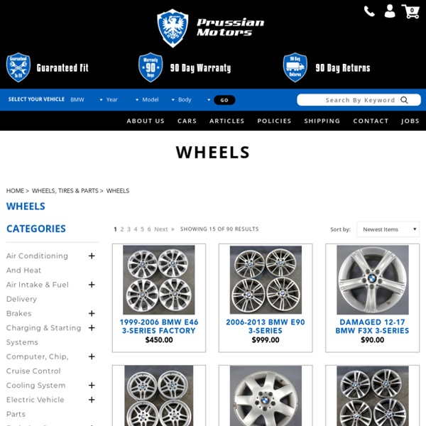 Wheels, Tires & Parts - Wheels - Page 1 - Prussian Motors