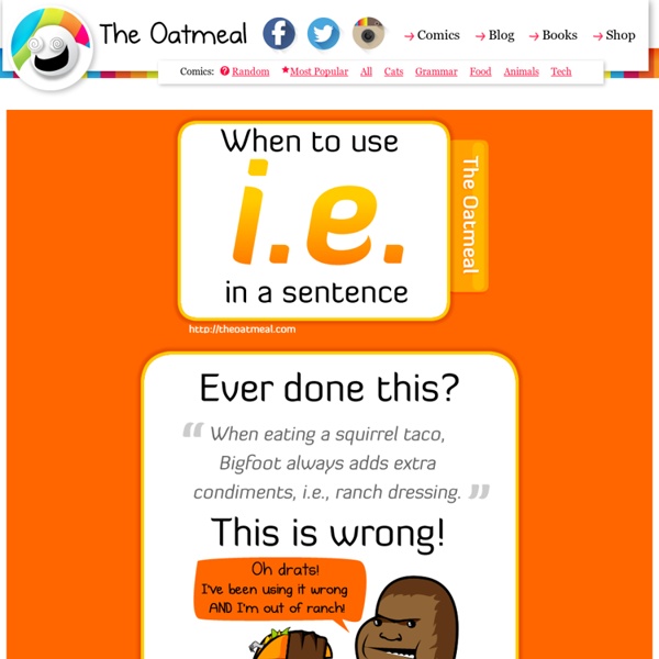 When to use i.e. in a sentence