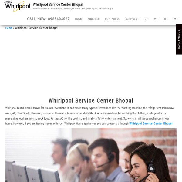 Whirlpool Service Center Bhopal