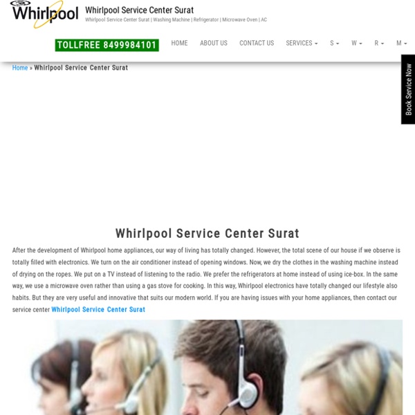 Whirlpool Service Center Surat