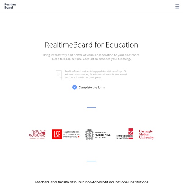 Free for education: enhance your teaching, Online whiteboard