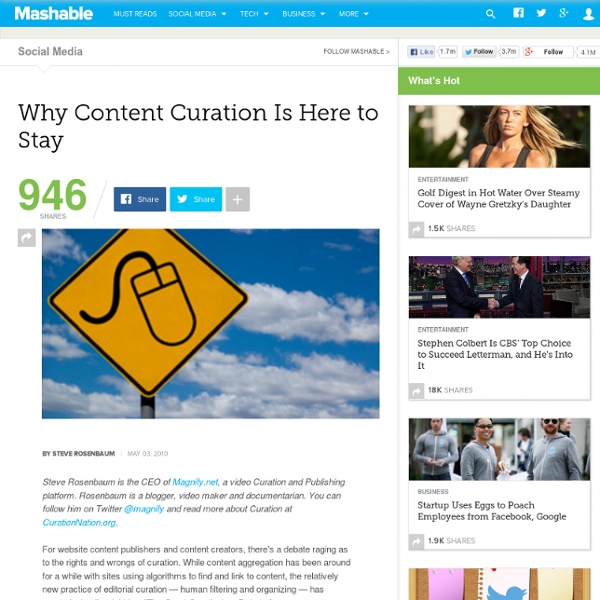Why Content Curation Is Here to Stay