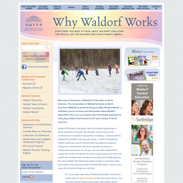 Why Waldorf Works - Home