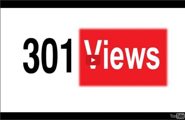 Why do YouTube views freeze at 301?