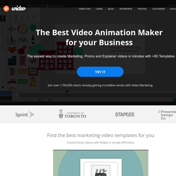 The Best Video Animation Maker for Business - Wideo