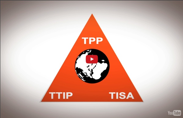 WikiLeaks - The US strategy to create a new global legal and economic system: TPP, TTIP, TISA.