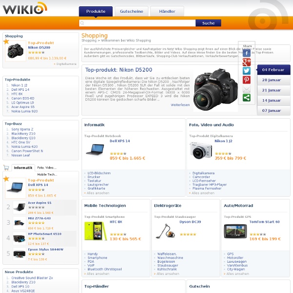 Wikio Shopping