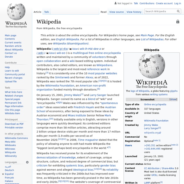 Wikipedia by Wikipedia