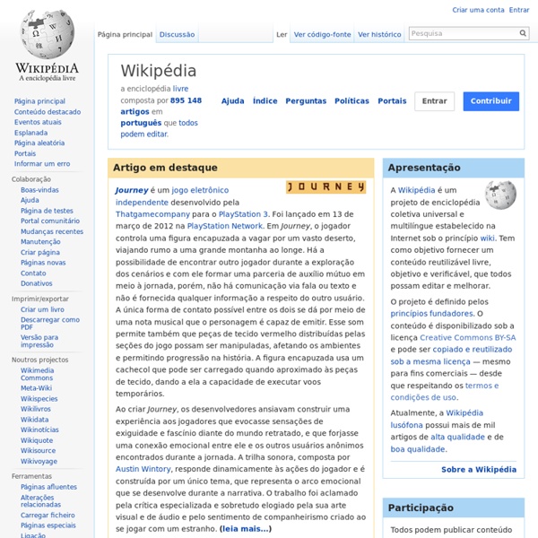 Wikipédia, A Enciclopédia Livre | Pearltrees