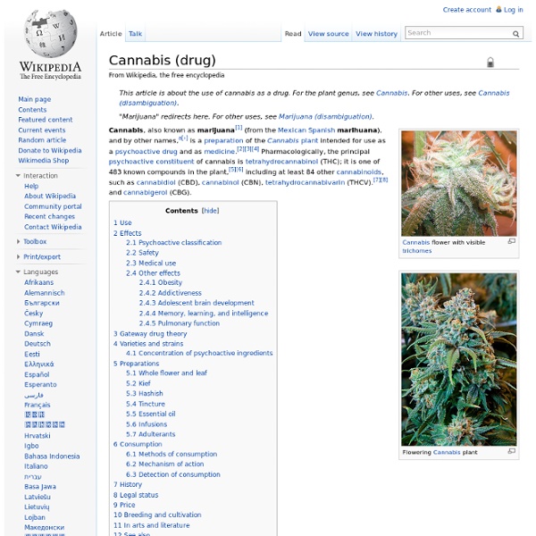 Cannabis (drug)