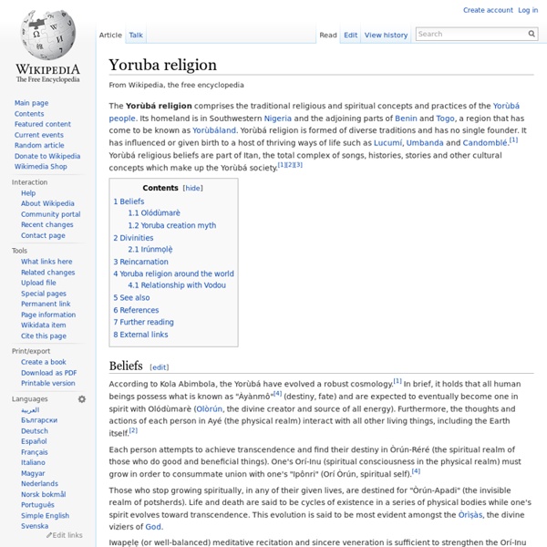 Yoruba religion