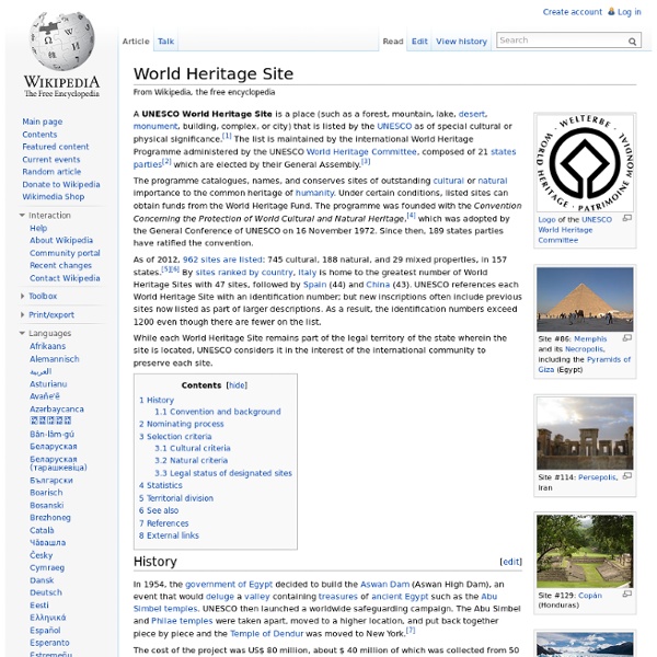 World Heritage Site