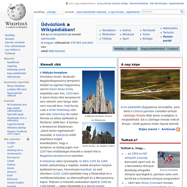 Wikipédia, a szabad enciklopédia