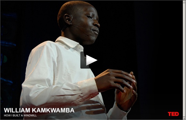 William Kamkwamba on building a windmill