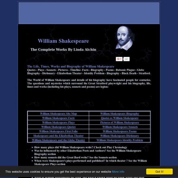 WILLIAM SHAKESPEARE