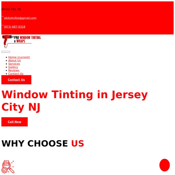 Window Tinting in Jersey City NJ