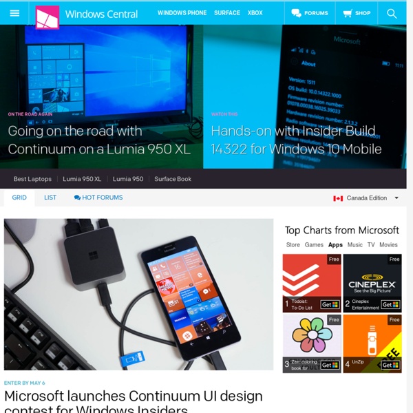 News, Forums, Reviews, Help for Windows Phone