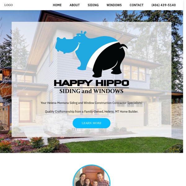 HAPPY HIPPO Siding and Windows - Constructon Contractor in Helena MT