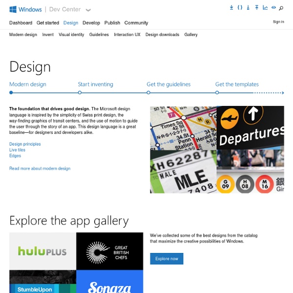 Conception de l'expérience utilisateur pour les applications