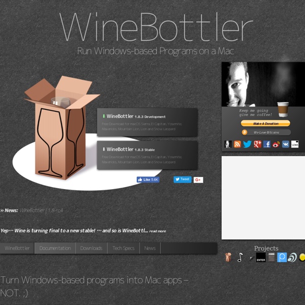 WineBottler – winebottler