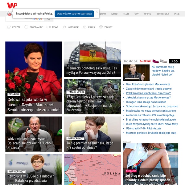Wirtualna Polska - www.wp.pl - Ciekawsza strona informacji