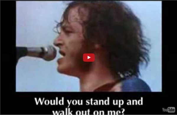 [NOT MINE] Woodstock: Joe Cocker - With A Little Help From My Friends - Misheard Lyrics