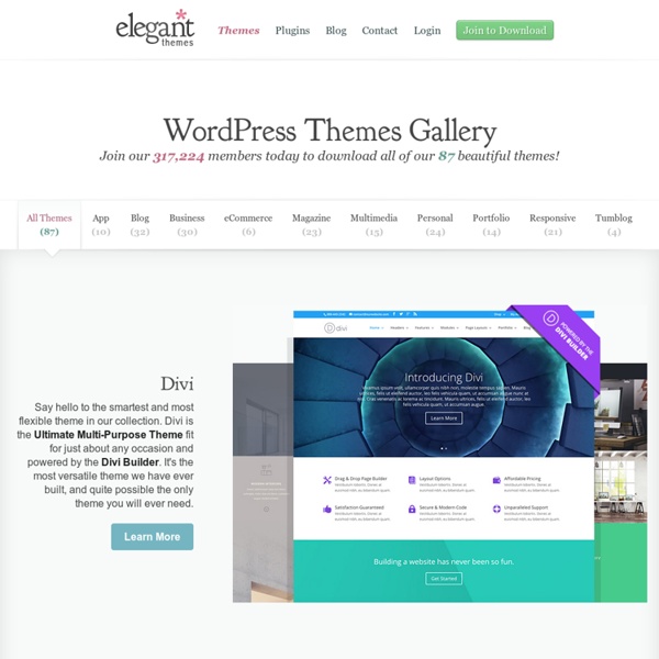 WordPress Themes Gallery