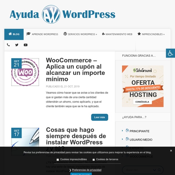 Ayuda WordPress en Español