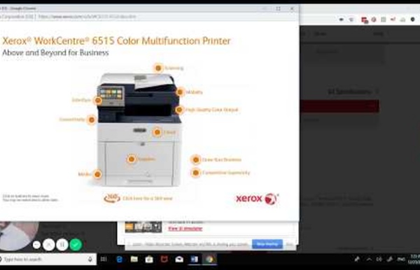 Xerox WorkCentre 6515 - Multifunction Printer For Small Businesses - YouTube