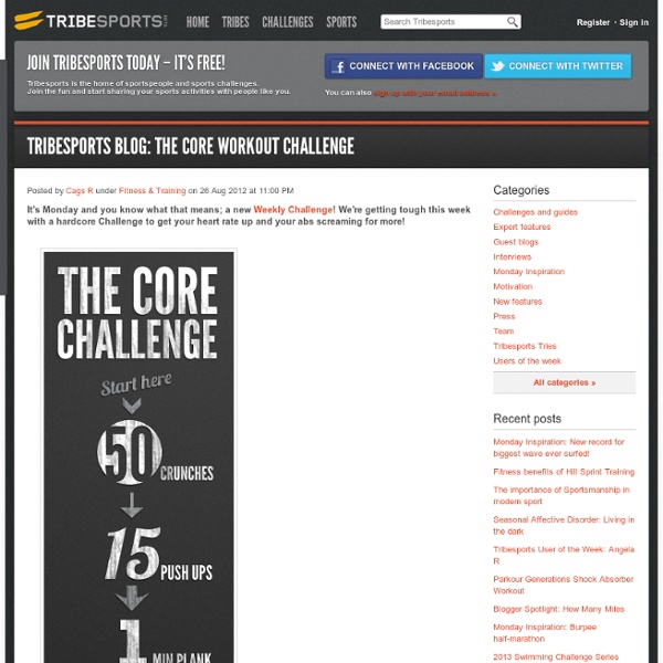 Weekly Challenge Core Workout