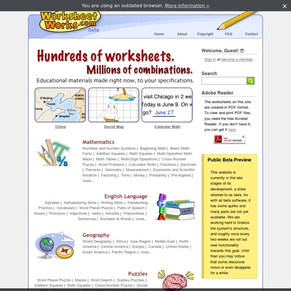 WorksheetWorks.com