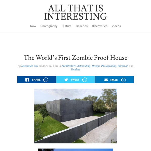 The First Zombie-Proof House