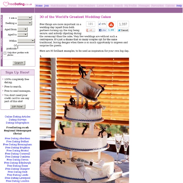 30 of the World's Greatest Wedding Cakes