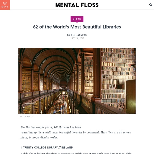 62 of the World's Most Beautiful Libraries