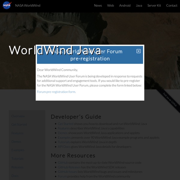 WorldWind Java/NASA WorldWind