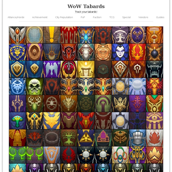 WoW Tabards