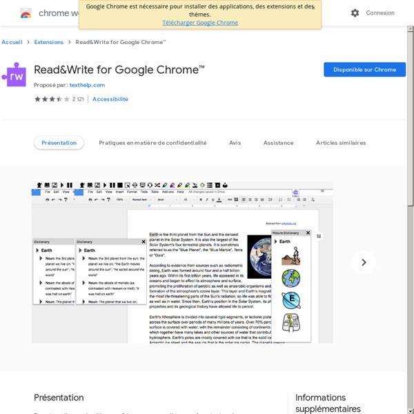 Read&Write for Google Chrome