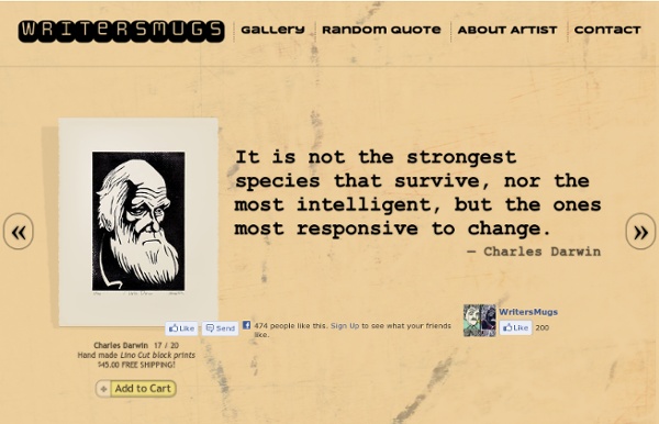 It is not the strongest species that survive, nor the most intelligent, but the ones most ..... - Charles Darwin