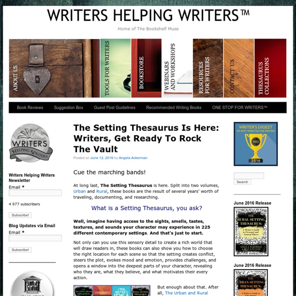 WRITERS HELPING WRITERS™ - Home of The Bookshelf Muse