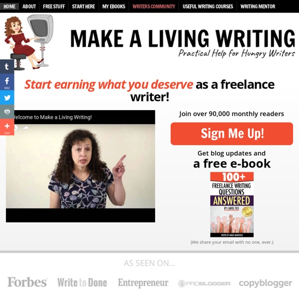 Make A Living Writing