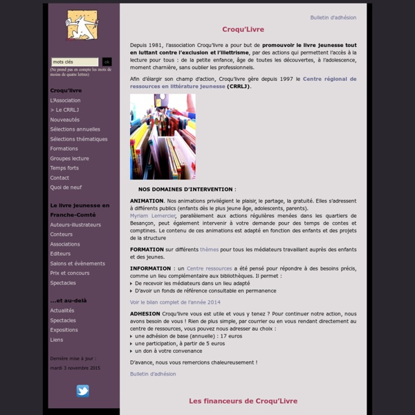 Www.croqulivre.asso.fr